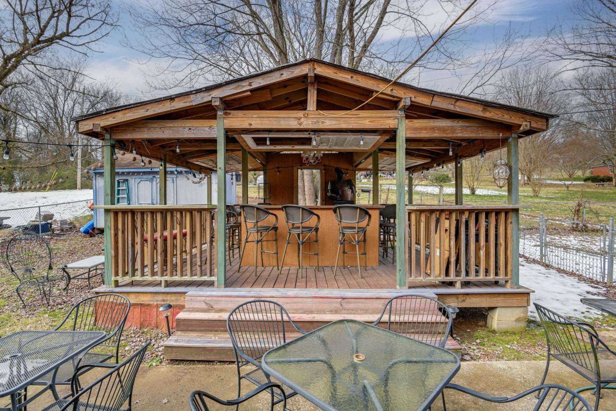 6 Mi To Downtown 70S-Themed Home In Nashville! Buitenkant foto