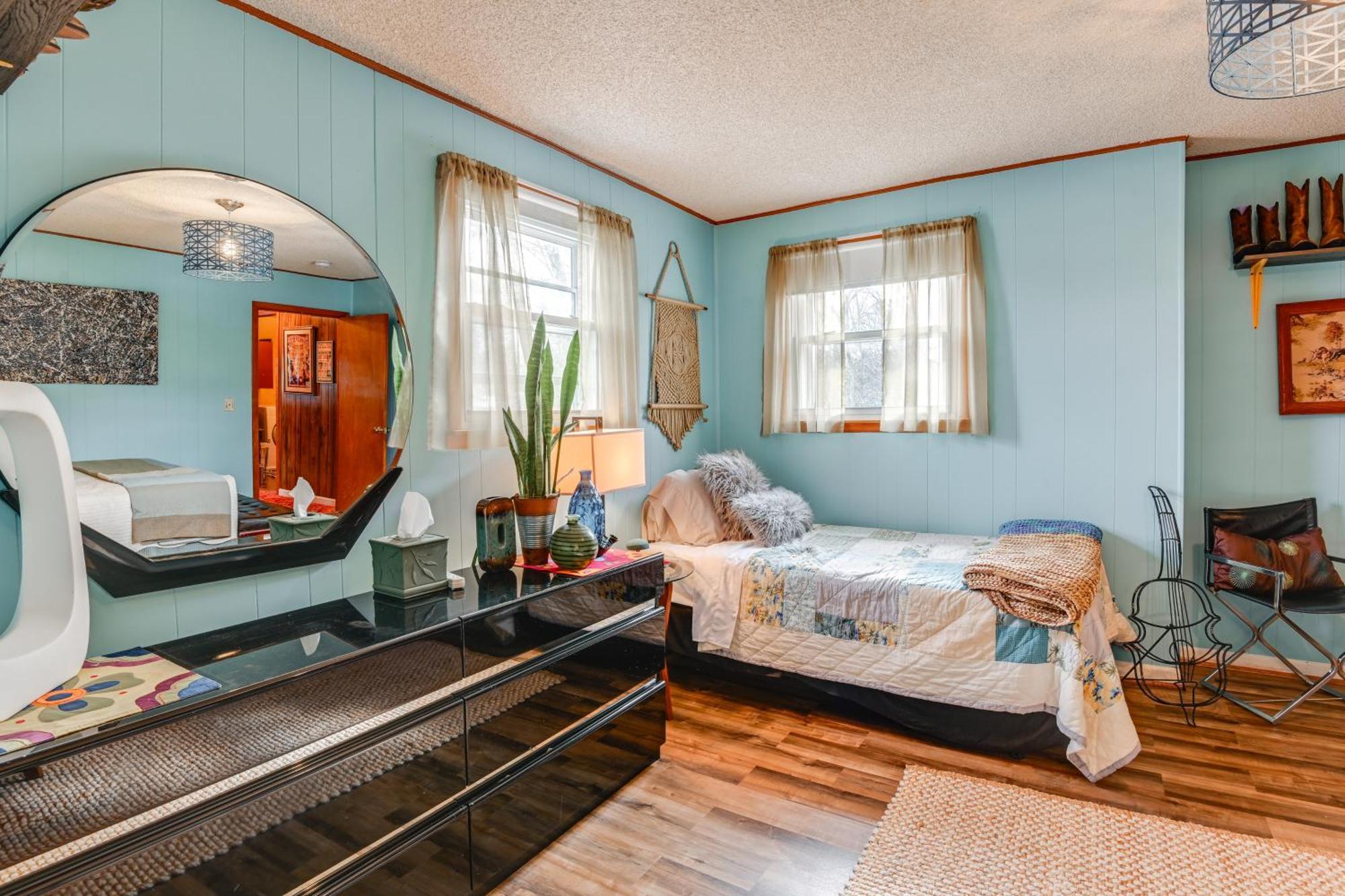 6 Mi To Downtown 70S-Themed Home In Nashville! Buitenkant foto