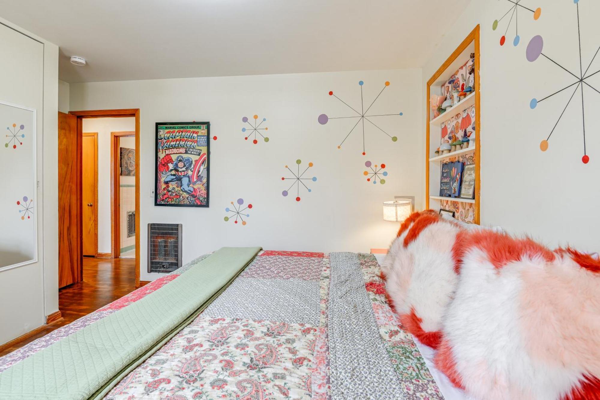 6 Mi To Downtown 70S-Themed Home In Nashville! Buitenkant foto