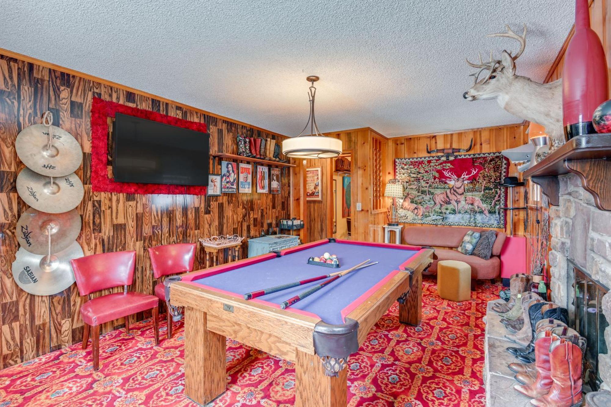 6 Mi To Downtown 70S-Themed Home In Nashville! Buitenkant foto